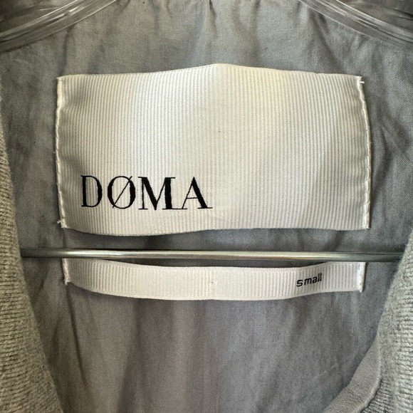 Doma Joy Women's Biker Style Motorcycle Zip-Up Lamb Nappa Leather Jacket - Picture 11 of 14